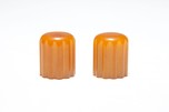 Fada 53 / 5F60 / 5F50 Catalin Radio Knobs - Original Yellow Pair